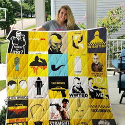Taxi Driver Quilt Blanket and Home Decor