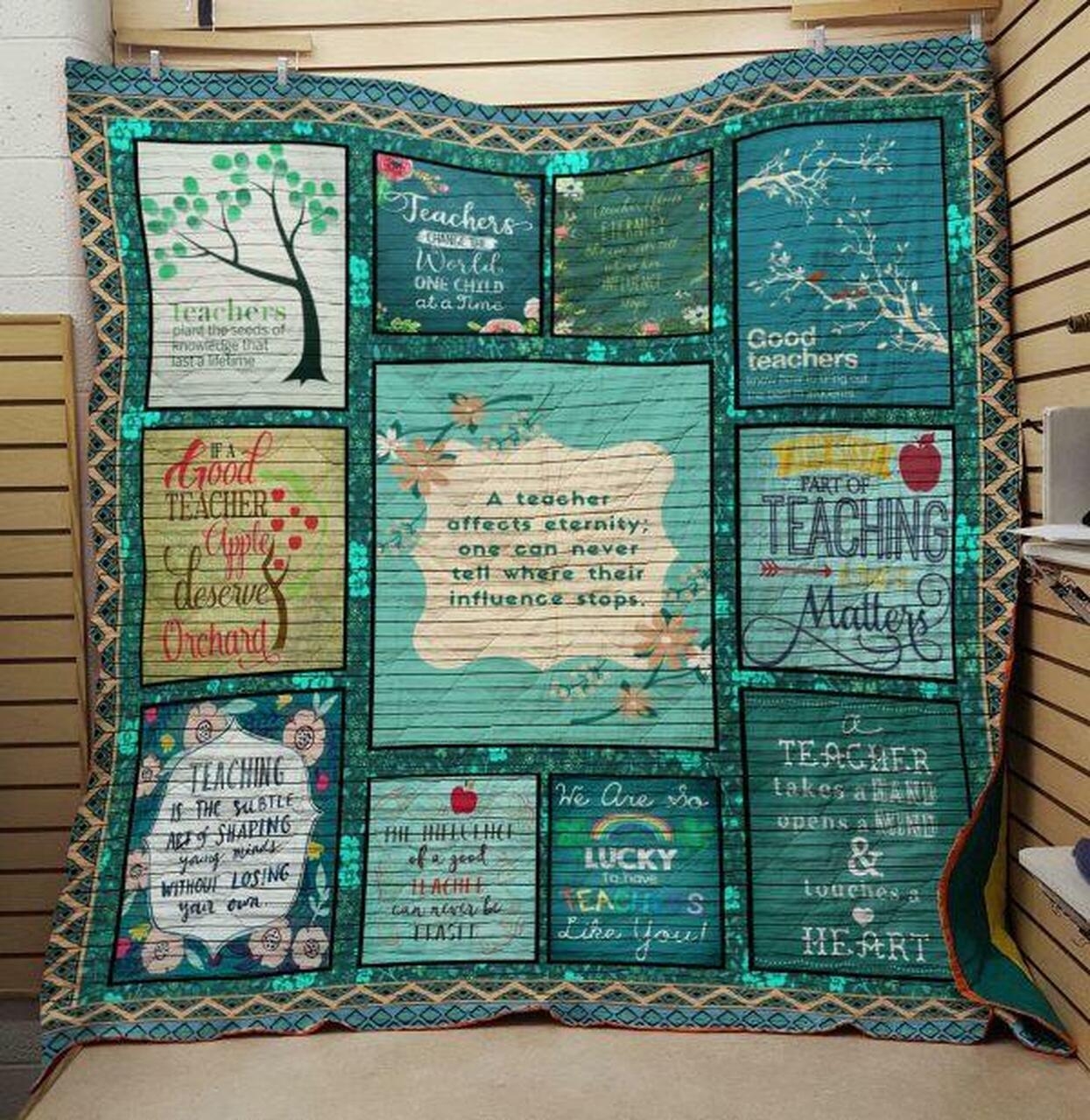 Teacher 1203010 Quilt Blanket Quilt and Home Decor
