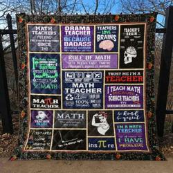Teacher Quilt Blanket Ver 5  Quilt and Home Decor