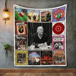 Ted Templeman Album Covers Quilt Blanket and Home Decor