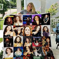 Teena Marie Quilt Blanket 01160 and Home Decor
