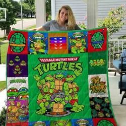 Teenage Mutant Ninja Turtles 01 All Season Plus Size Quilt Blanket and Home Decor