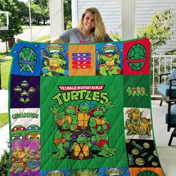 Teenage Mutant Ninja Turtles Quilt Blanket Great Customized Blanket Gifts For Birthday Christmas Thanksgiving and Home Decor