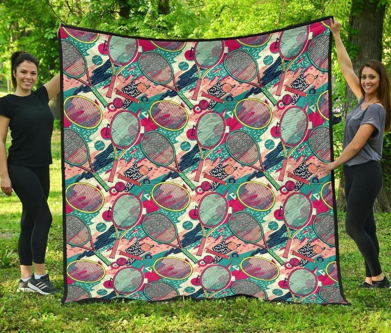 Tennis Hur Quilt bt and Home Decor