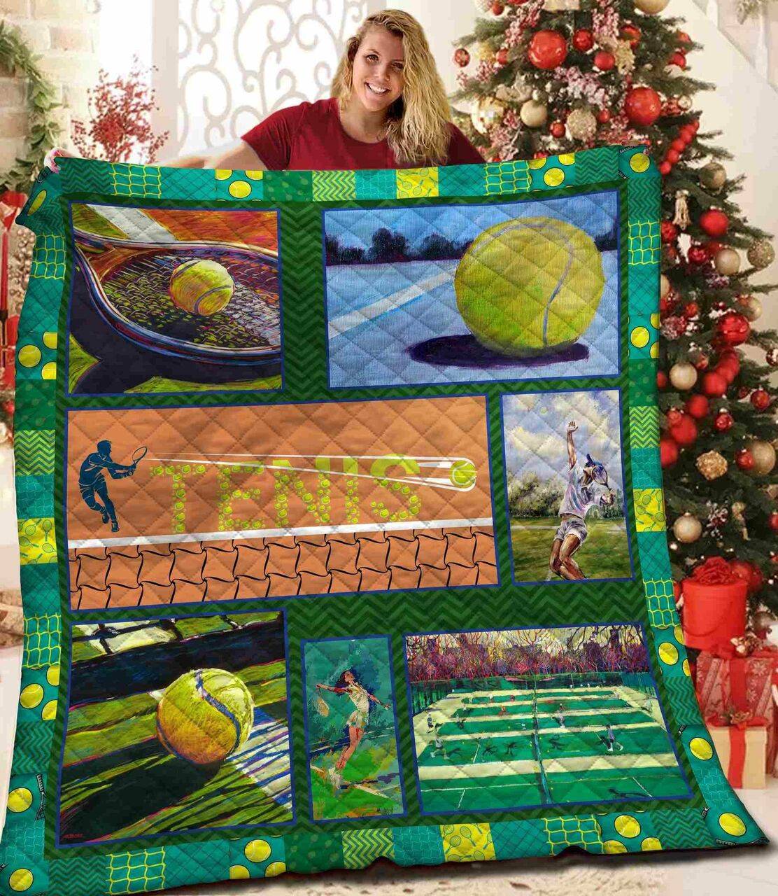 Tennis JFJ13516 3D Customized Quilt 2707 and Home Decor