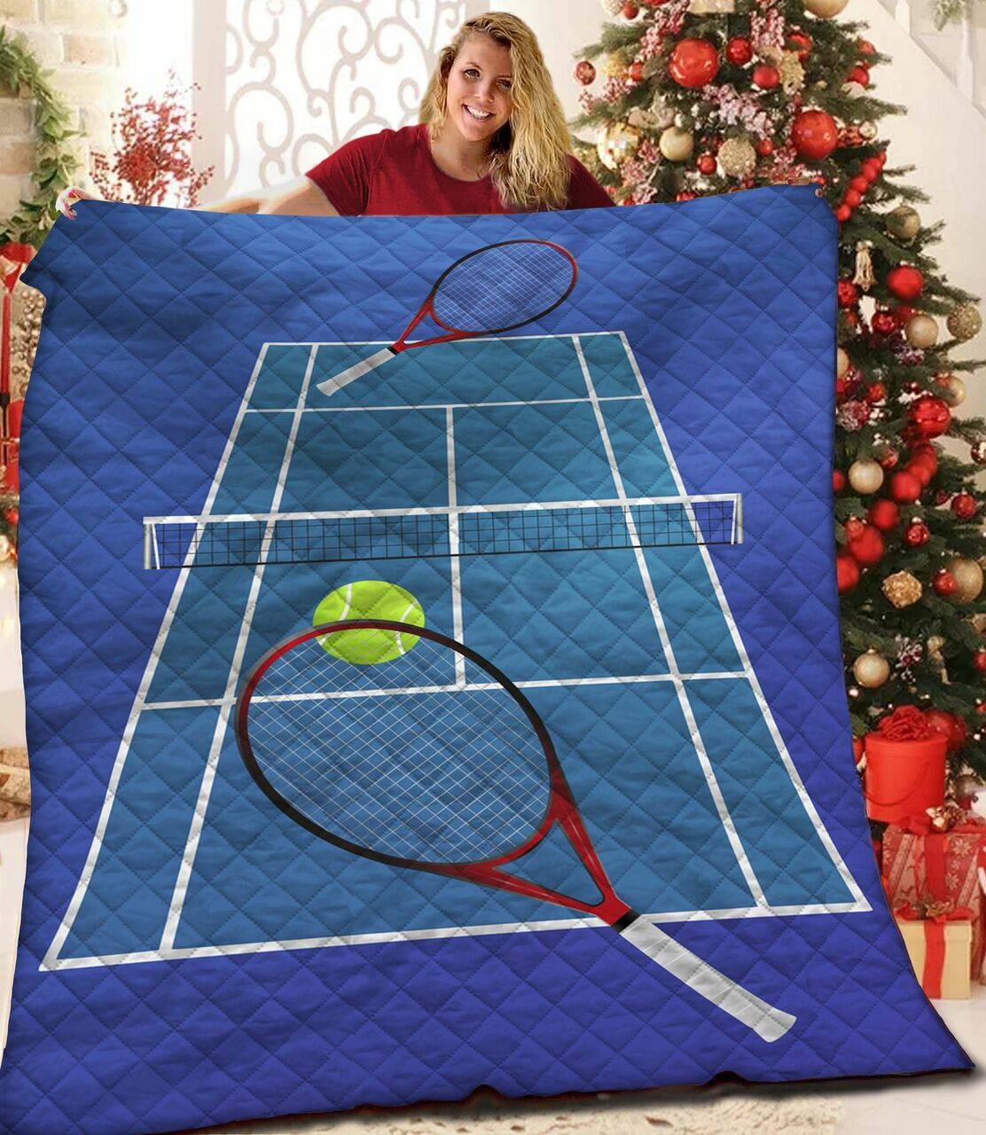 Tennis JFJ13523 3D Customized Quilt 2707 and Home Decor