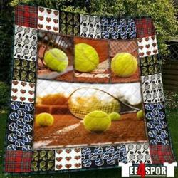 Tennis Sports Blanket Th1807 Quilt and Home Decor