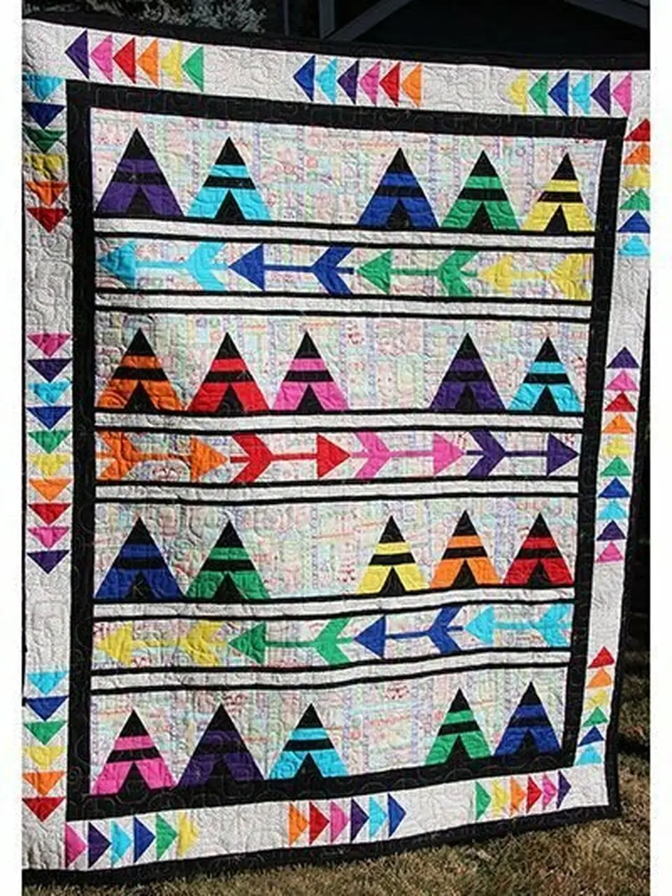 Tent Clp200675 Quilt Blanket and Home Decor
