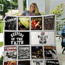 Terror Quilt Blanket and Home Decor