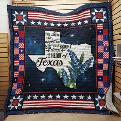 Texas JFJ13535 3D Customized Quilt 2707 and Home Decor