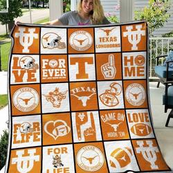 Texas Longhorns Quilt Blanket B110626  Quilt and Home Decor