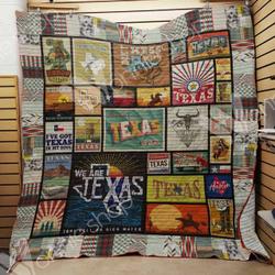 Texas Quilt Blanket Dhc01021301Td and Home Decor