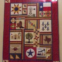 Texas State Clm0910199 Quilt Blanket and Home Decor