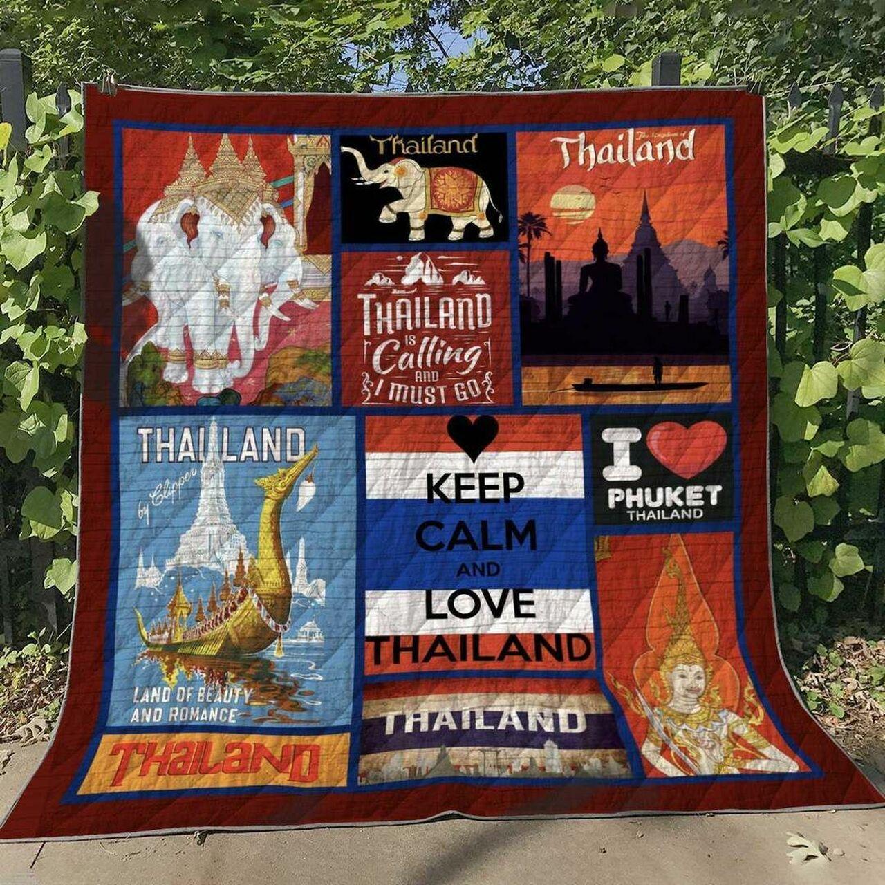 Thailand Bl110636 Quilt Blanket and Home Decor