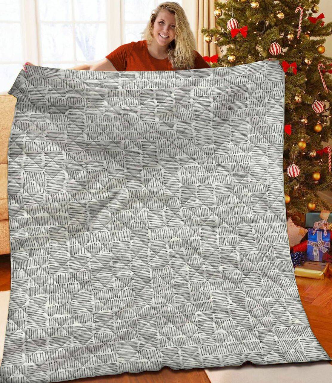 Thalia Black JFJ13545 3D Customized Quilt 2707 and Home Decor
