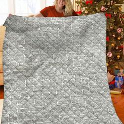 Thalia Black JFJ13545 3D Customized Quilt 2707 and Home Decor
