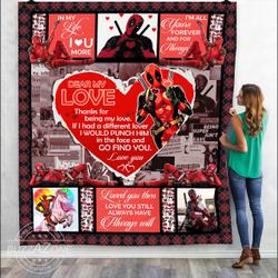 Thanks For Being My Love Qh Quilt and Home Decor