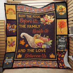 Thanksgiving JFJ13551 3D Customized Quilt 2707 and Home Decor