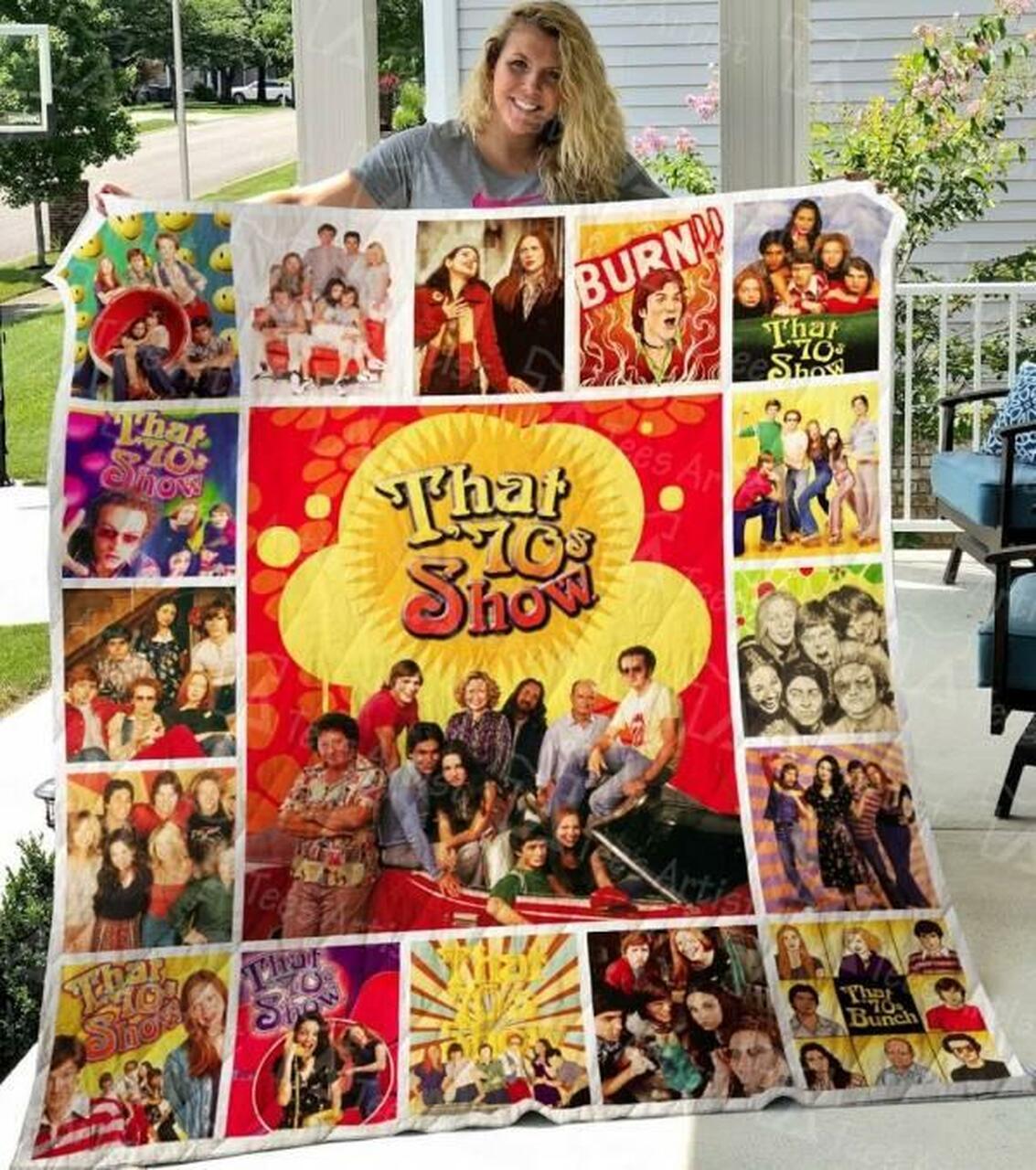 That 70S Show Quilt Blanket Limited Quilt Blanket and Home Decor