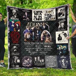 The Addams Family Anniversary Quilt and Home Decor