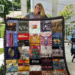 The Allman Brothers Band Albums Cover Poster Quilt 2 and Home Decor