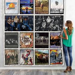 The Allman Brothers Band Albums Quilt Blanket 02 and Home Decor