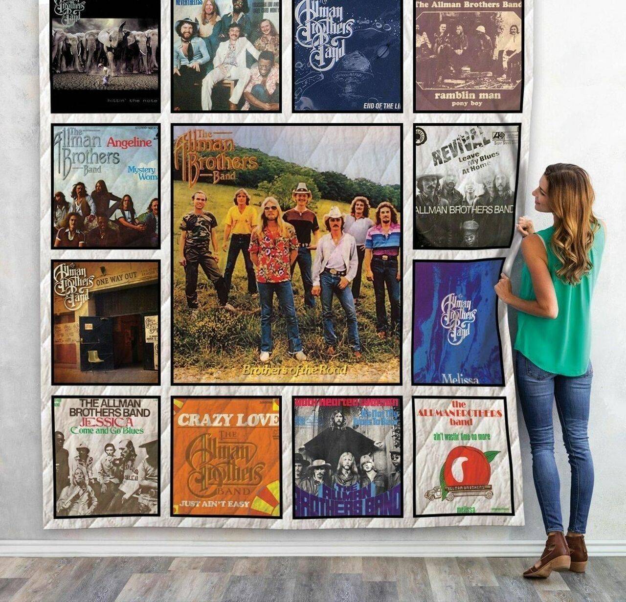 The Allman Brothers Quilt Blanket 01 and Home Decor