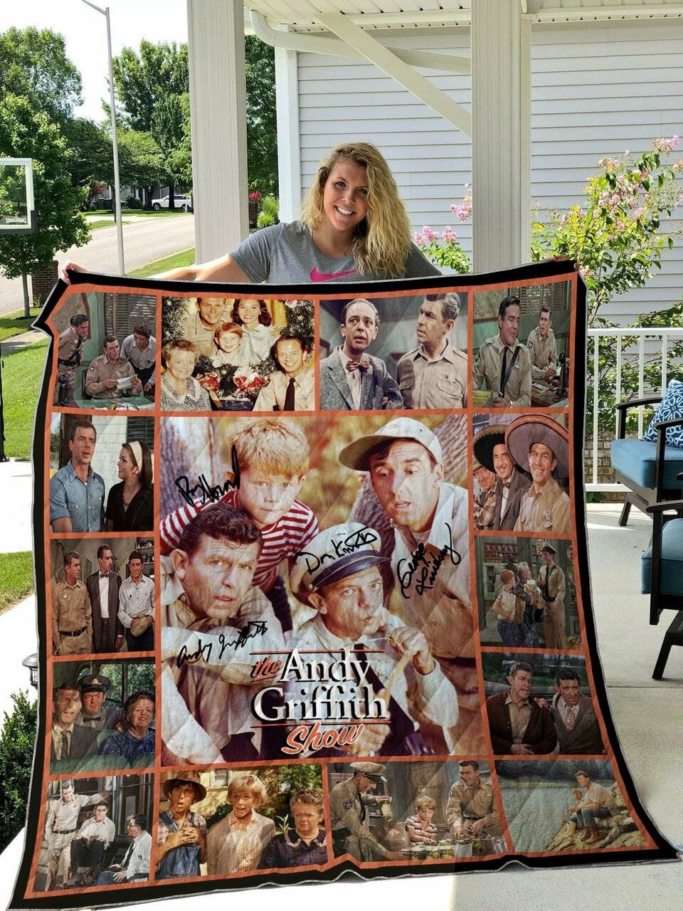 The Andy Griffith Show Quilt Blanket and Home Decor