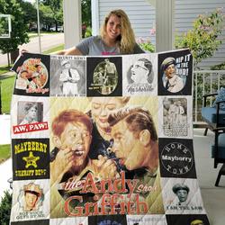 The Andy Griffith Show Quilt Blanket Ver17 and Home Decor