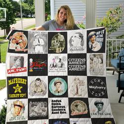 The Andy Griffith Show Quilt Blanket Ver25 and Home Decor