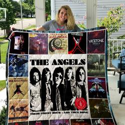 The Angels Albums Cover Poster Quilt Blanket and Home Decor