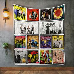 The B-52S Album Covers Quilt Blanket and Home Decor