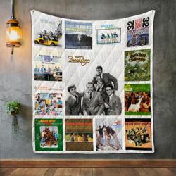 The Beach Boys Album Covers Quilt Blanket and Home Decor