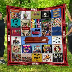 The Big Bang Theory Quilt Blanket Great Customized Blanket Gifts For Birthday Christmas Thanksgiving and Home Decor