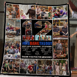 The Big Bang Theory Quilts and Home Decor