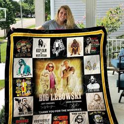 The Big Lebowski Quilt Blanket 01548 and Home Decor