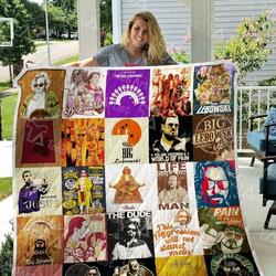 The Big Lebowski Quilt Blanket 0510 and Home Decor