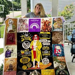The Big Lebowski Quilt Blanket 0511 and Home Decor
