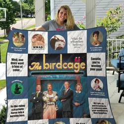 The Birdcage Quilt Blanket For Fans Ver 17 and Home Decor