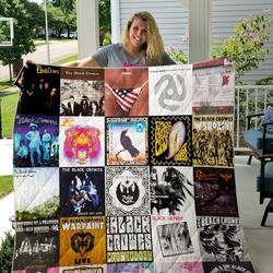 The Black Crowes Style 2 Quilt Blanket and Home Decor
