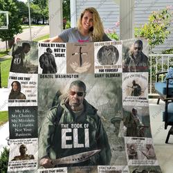 The Book Of Eli Quilt Blanket For Fans Ver 17 and Home Decor