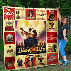 The Book Of Life Quilt Blanket and Home Decor