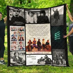 The Breakfast Club Black Premium Quilt Blanket  Quilt and Home Decor