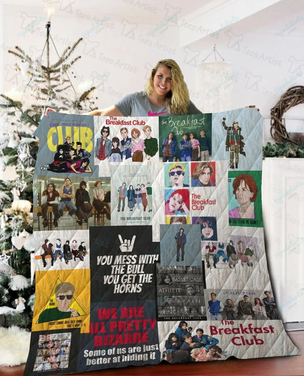 The Breakfast Club Quilt Blanket 02067 and Home Decor