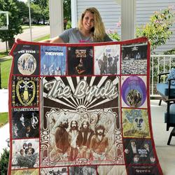 The Byrds Style 2 Quilt Blanket and Home Decor