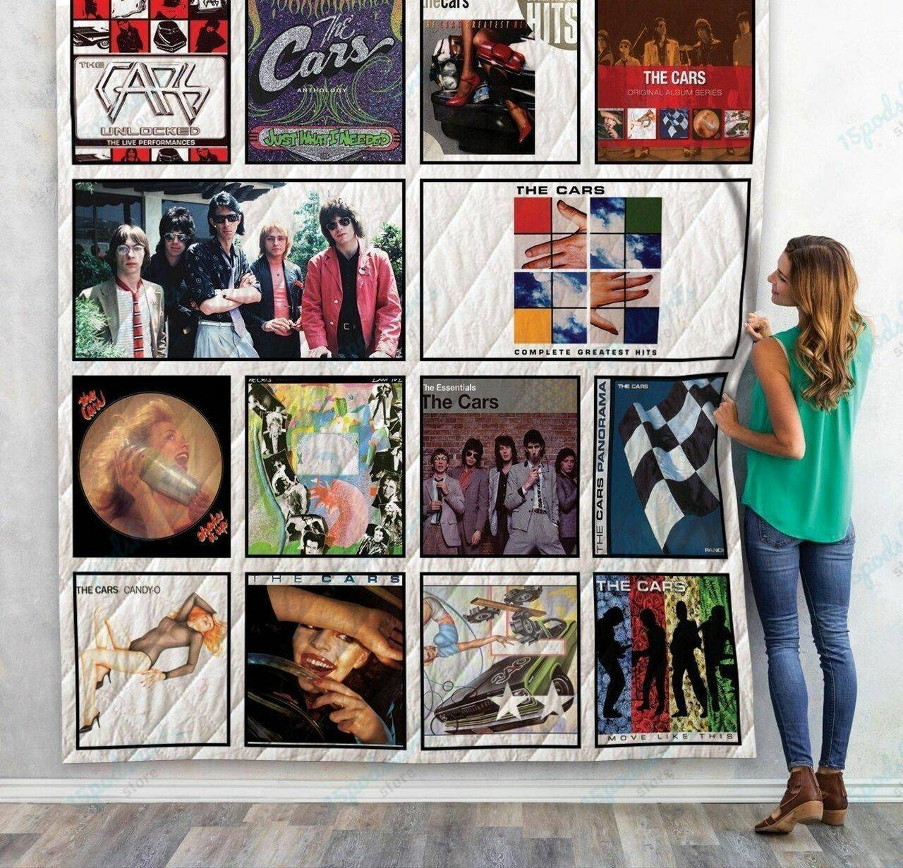 The Cars Albums Quilt Blanket and Home Decor