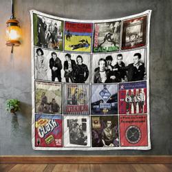 The Clash 2 Album Covers Quilt Blanket and Home Decor