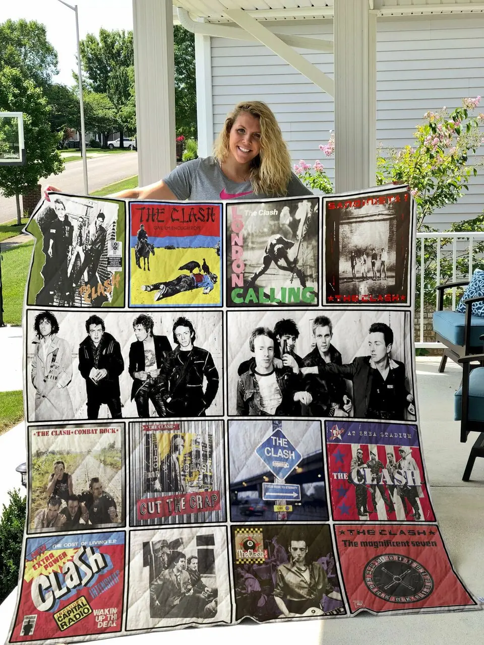 The Clash 2 Quilt and Home Decor