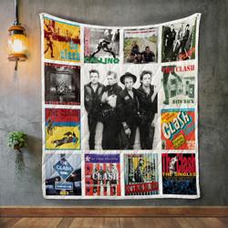 The Clash Album Covers Quilt Blanket and Home Decor