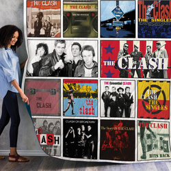 The Clash Complication Albums Quilt Blanket For Fans Ver 14 and Home Decor
